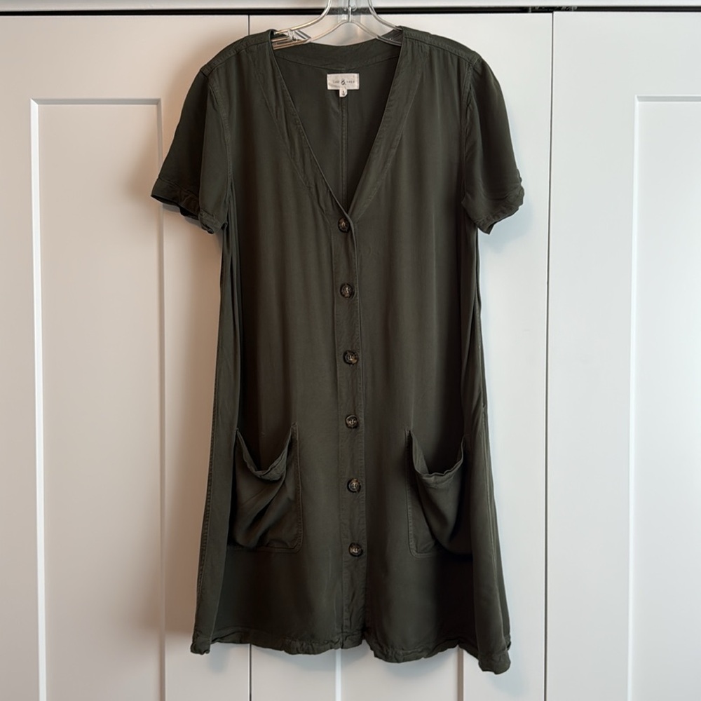 Lou & Grey Button Front Dress